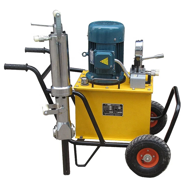 Factory Price Super Wedge Rock Splitter Hydraulic Rock Core Cracking Machine Rock Splitter