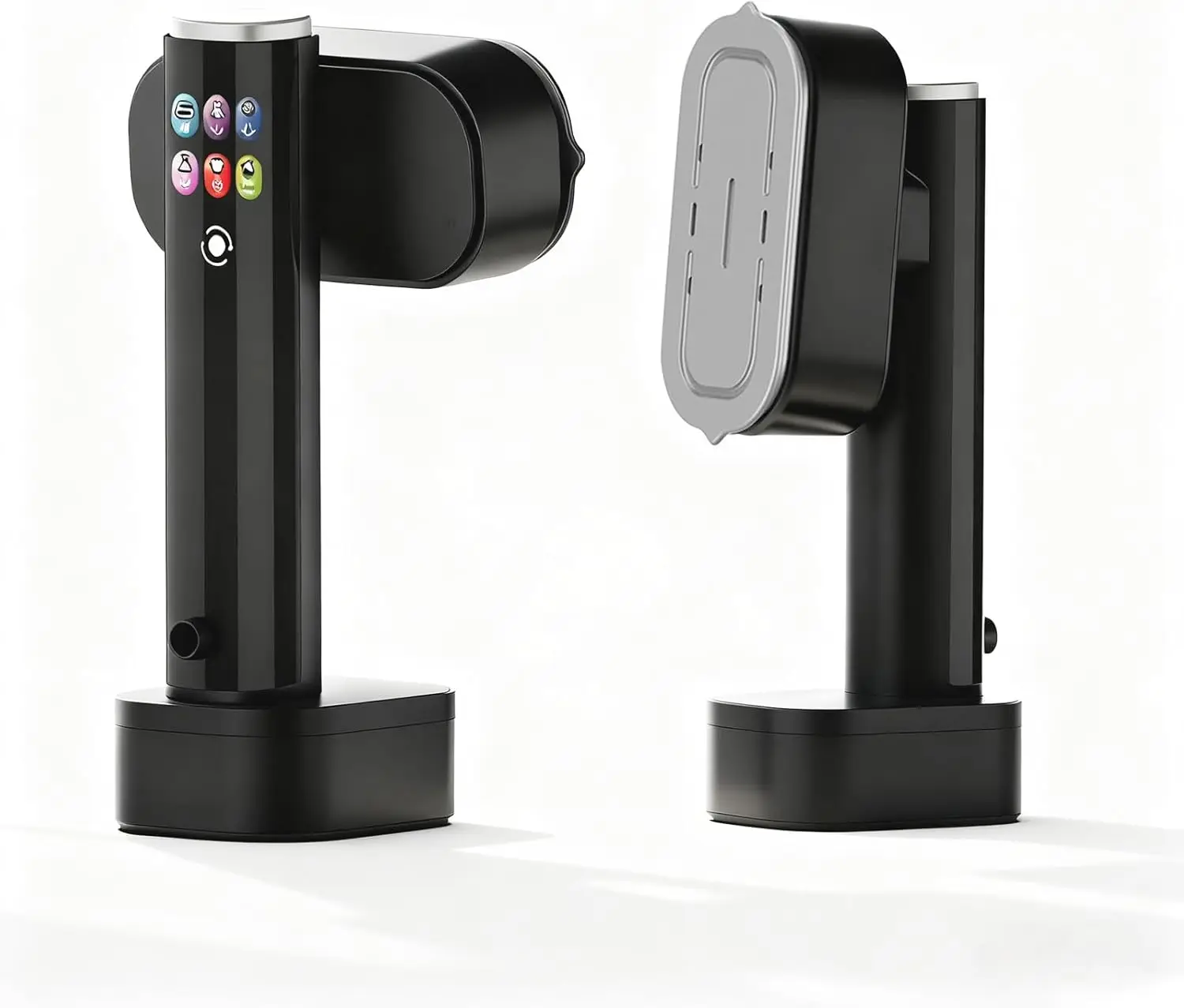 مكواة بخار للسفر للملابس، شاشة LCD، مكواة بخار للملابس قوية بقدرة 1300 وات، مكواة بخار للملابس محمولة باليد 2 في 1 للسفر f #1