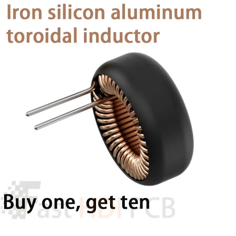 

Набор Дросселей Горизонтального Монтажа с Пластиковым Каркасом и Термоусадкой (4 Ном. 10 Шт) - 10-47uH для Защиты Схем ПП