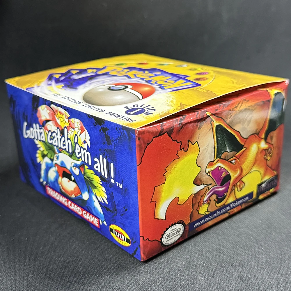 PTCG بطاقات الوكيل 1ST الطبعة الداعم حزمة لقاعدة PKM مجموعة BS مجموعة كاملة Venusaur/Charizard/Blastoise 11 قطعة/الحزمة TCG Giftsf #3