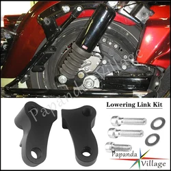 Motorcycle Rear Shock Lowering Link Kit For Harley Dyna FXD FXDC FXDF Wide Glide Street Bob FatBob Low Rider 2006-2017 2015 2016