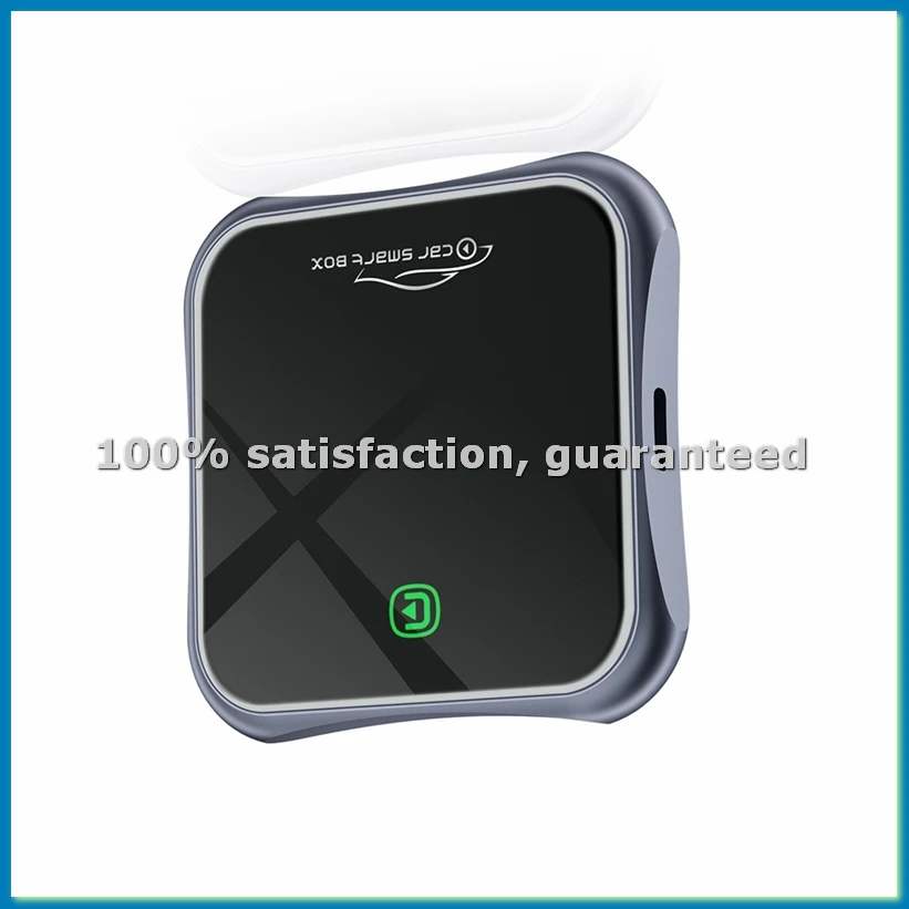 Wireless Carplay Adapter Auto Adapter 2in1 Smart Box Plug and Play WiFi Fast Connect Wired to Wireless-A51M