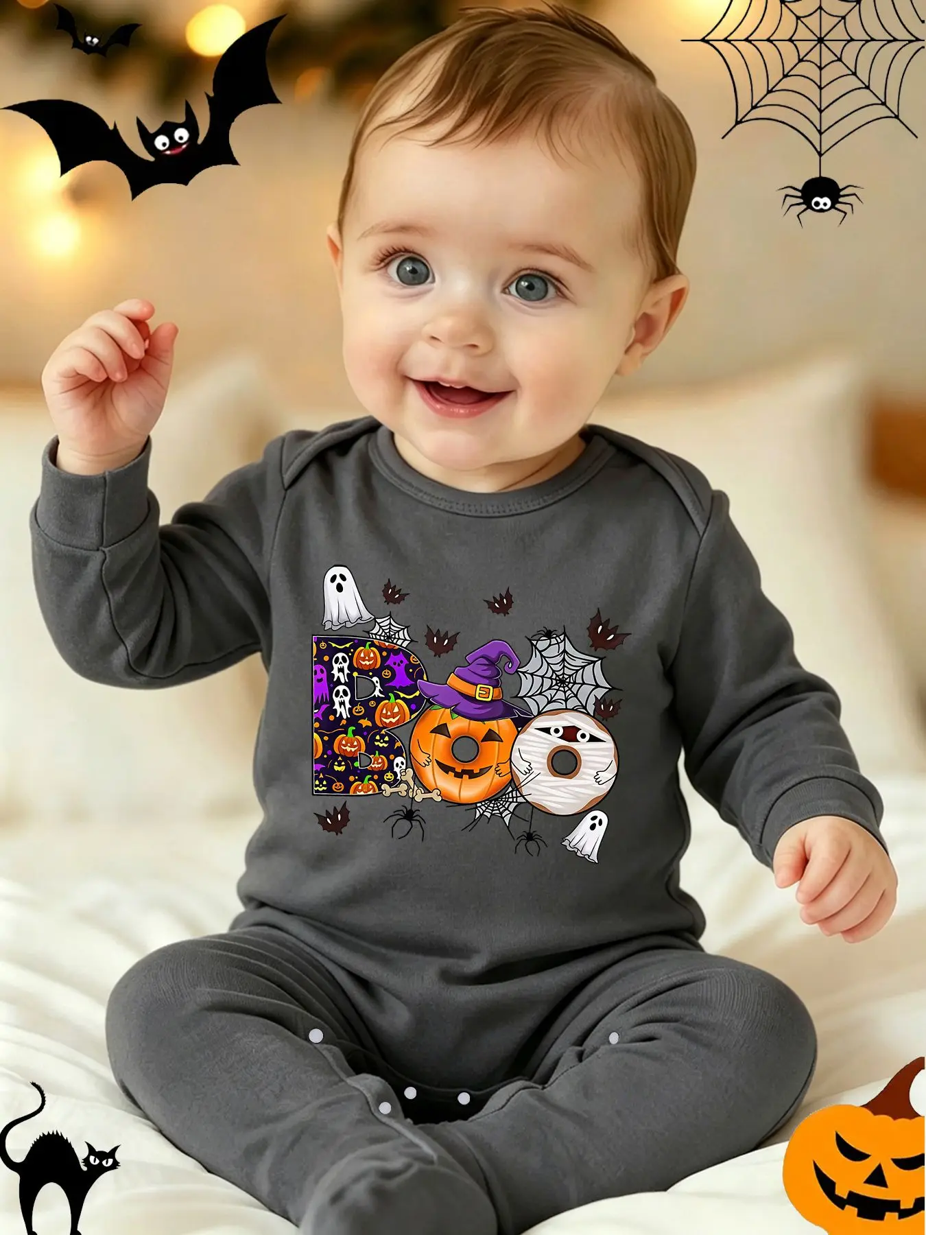 Donut BOO, Pumpkin, Skull