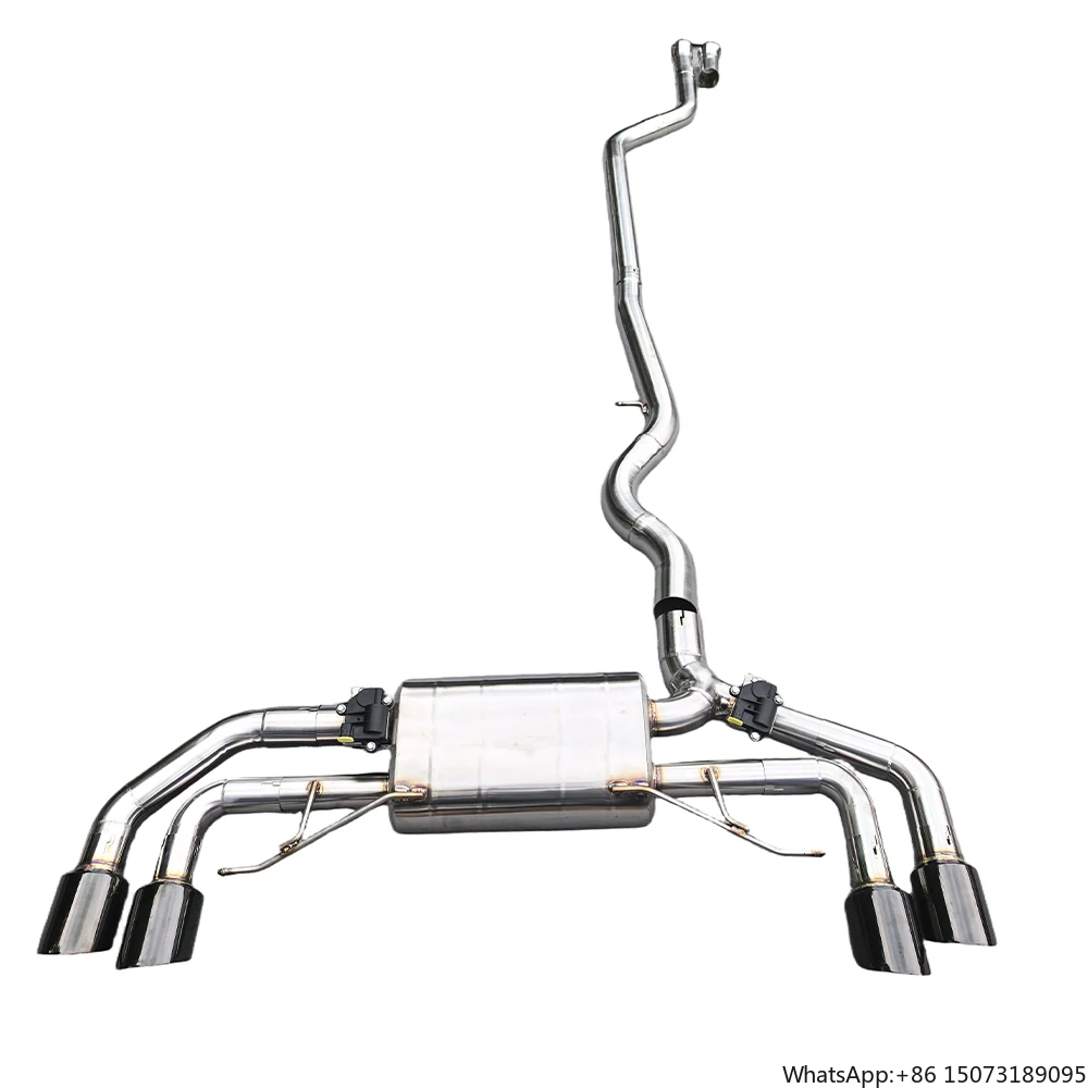 

Hot Sales Exhaust Pipe for G20 320i 330i 340i Stainless Steel Catback Exhaust System With Valve