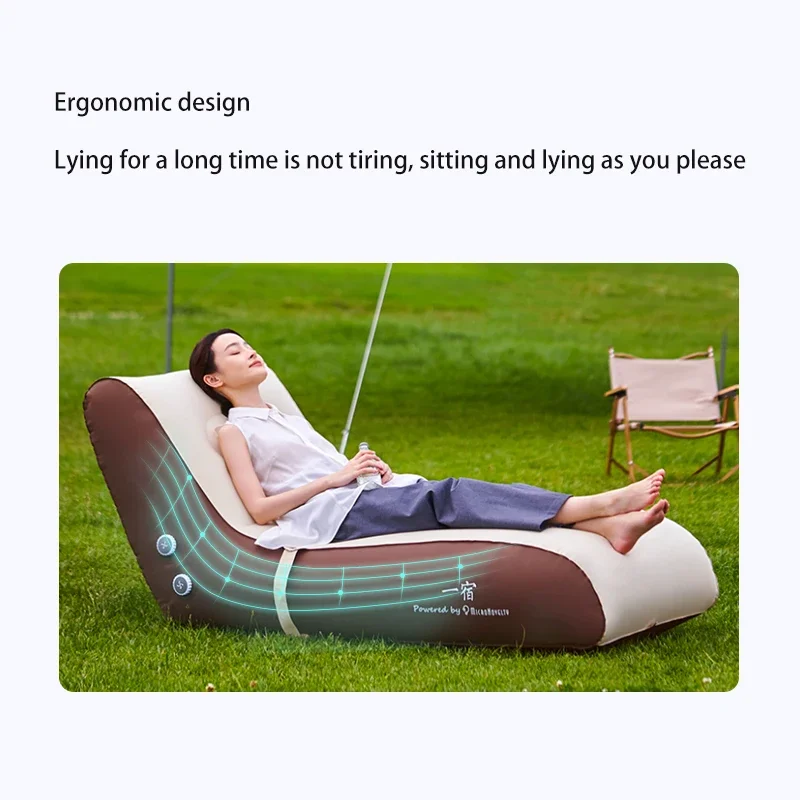 PZ2 One Button Automatic Inflation and Deflation Sofa Inflatable Bed Camping Picnic Lunch Lounge Smart Home  picnic air mattress