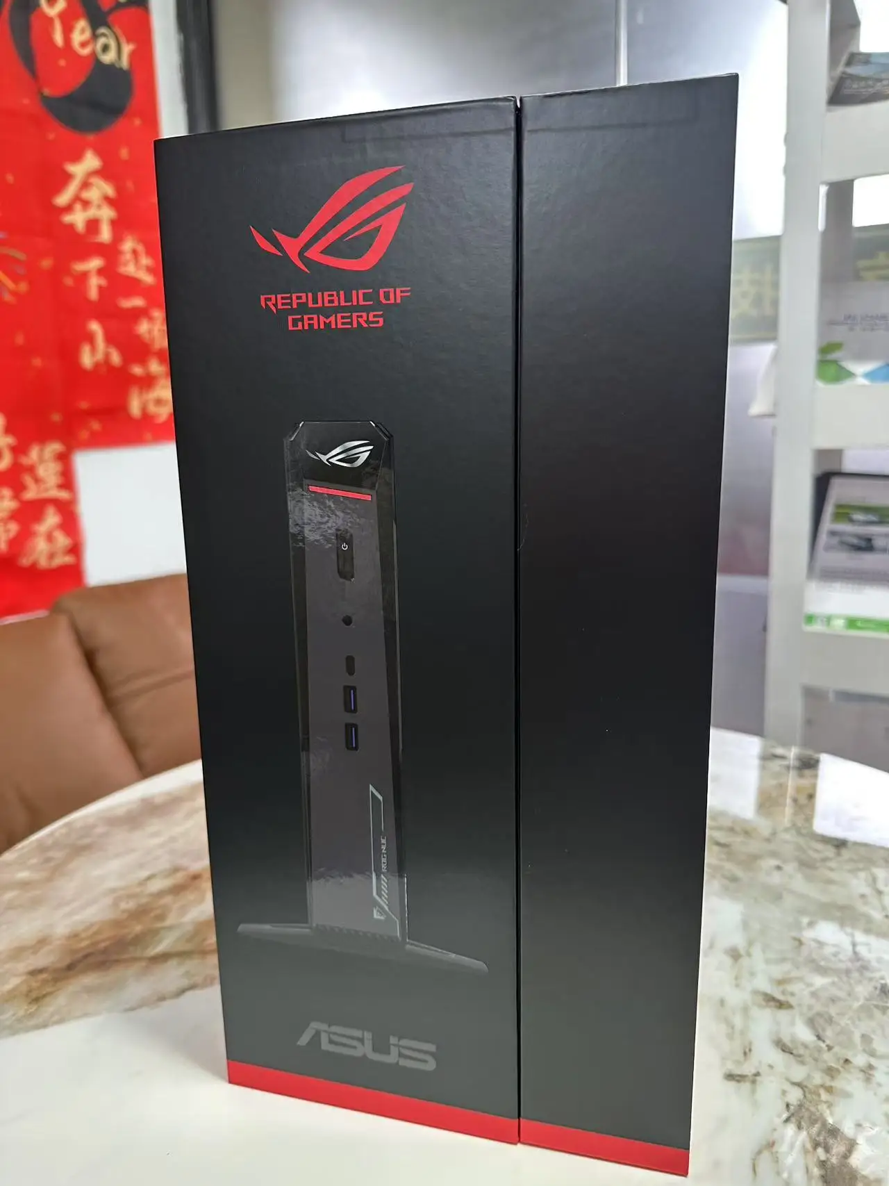 2025 ASUS ROG NUC مع Intel Core Ultra 7، NVIDIA GeForce RTX 5060، 32 جيجابايت DDR5 RAM 1 تيرابايت تبريد ثلاثي المروحة | 4K جاهز | واي فاي 7 | #6