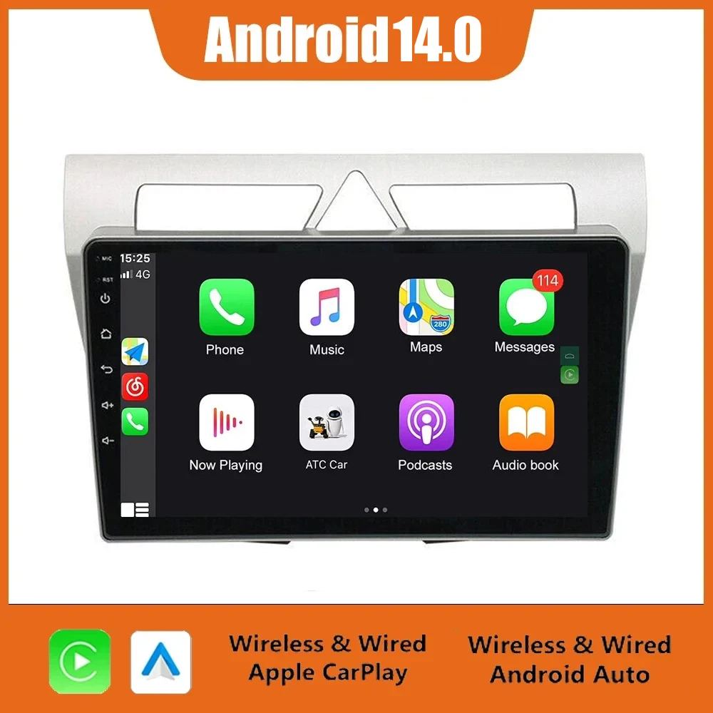 9 INCH Android 14.0 For Kia Morning Picanto 2007 2008 - 2010 Car Radio Navigation GPS AHD DSP Multimedia WIFI RDS 4G LTE No 2din