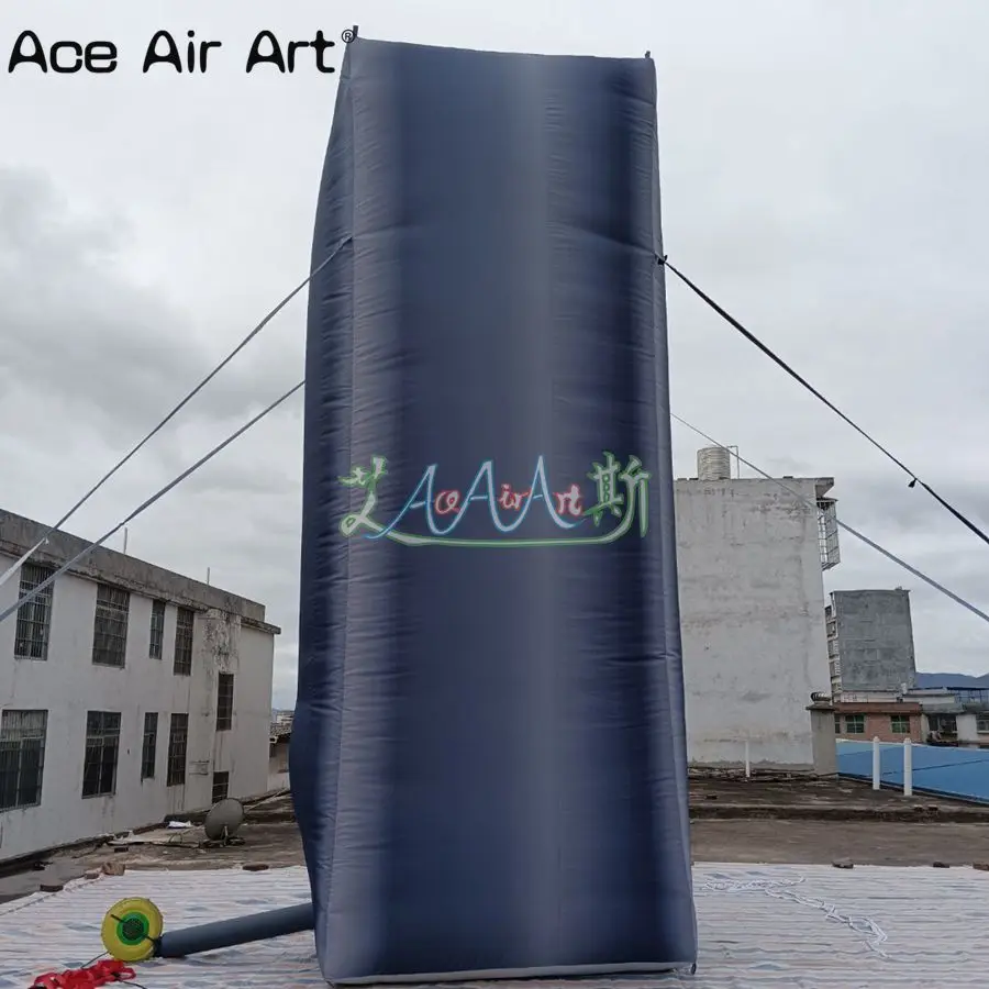 Énorme glacière gonflable pour la publicité et la promotion, modèle de congélateur à ballons, bac à glaçons, réfrigérateur de cimetière