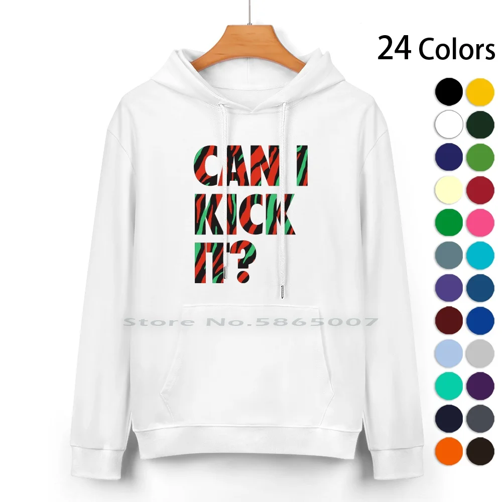 Just Kick It ? Pure Cotton Hoodie Sweater 24 Colors A Tribe Called Quest Hip Hop Music Peoples Instinctive Travels And The