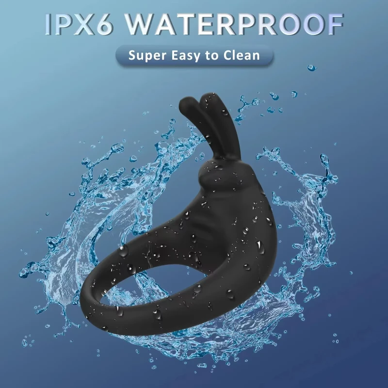 ペニスリングバイブレーター ワイヤレスリモコン クリトリス刺激 遅延射精 増大勃起 男性用