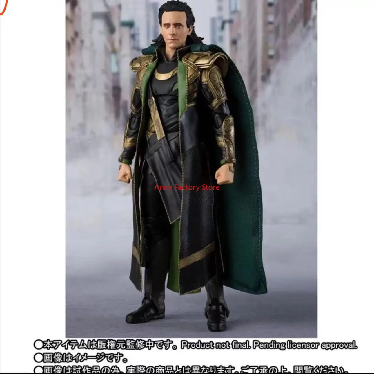 

Фигурка Bandai Marvel Legends SHF Limited: Бог Зла Локи, подвижная, оригинальная модель, аниме-фигурка, игрушка для детей