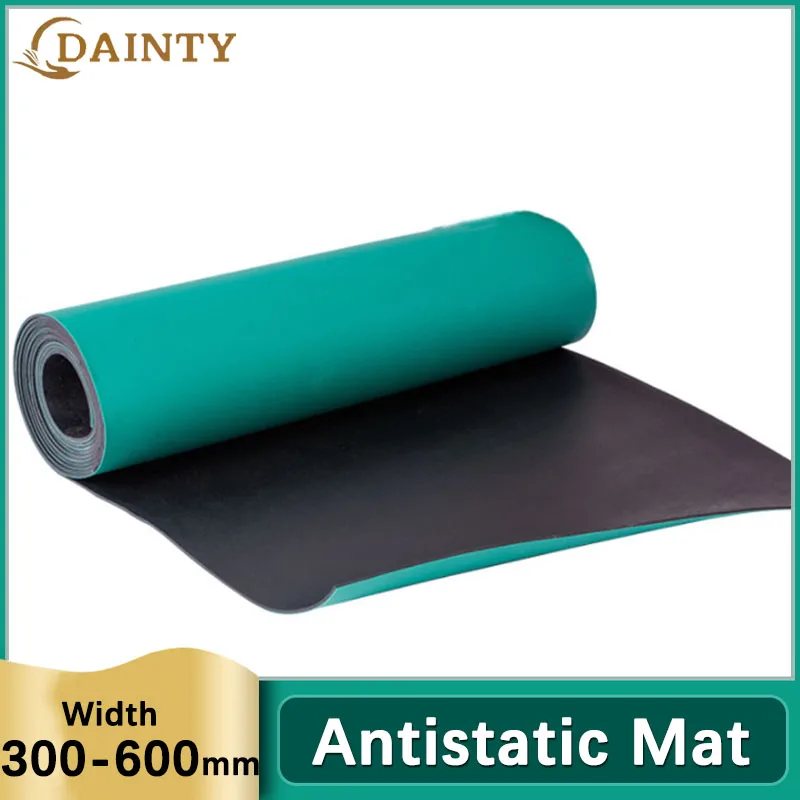 Antistatic Mat Anti Static Pads Green Antistatic Blanket ESD Table Mats For BGA Repair Work Width 300mm 400mm 500mm 600mm