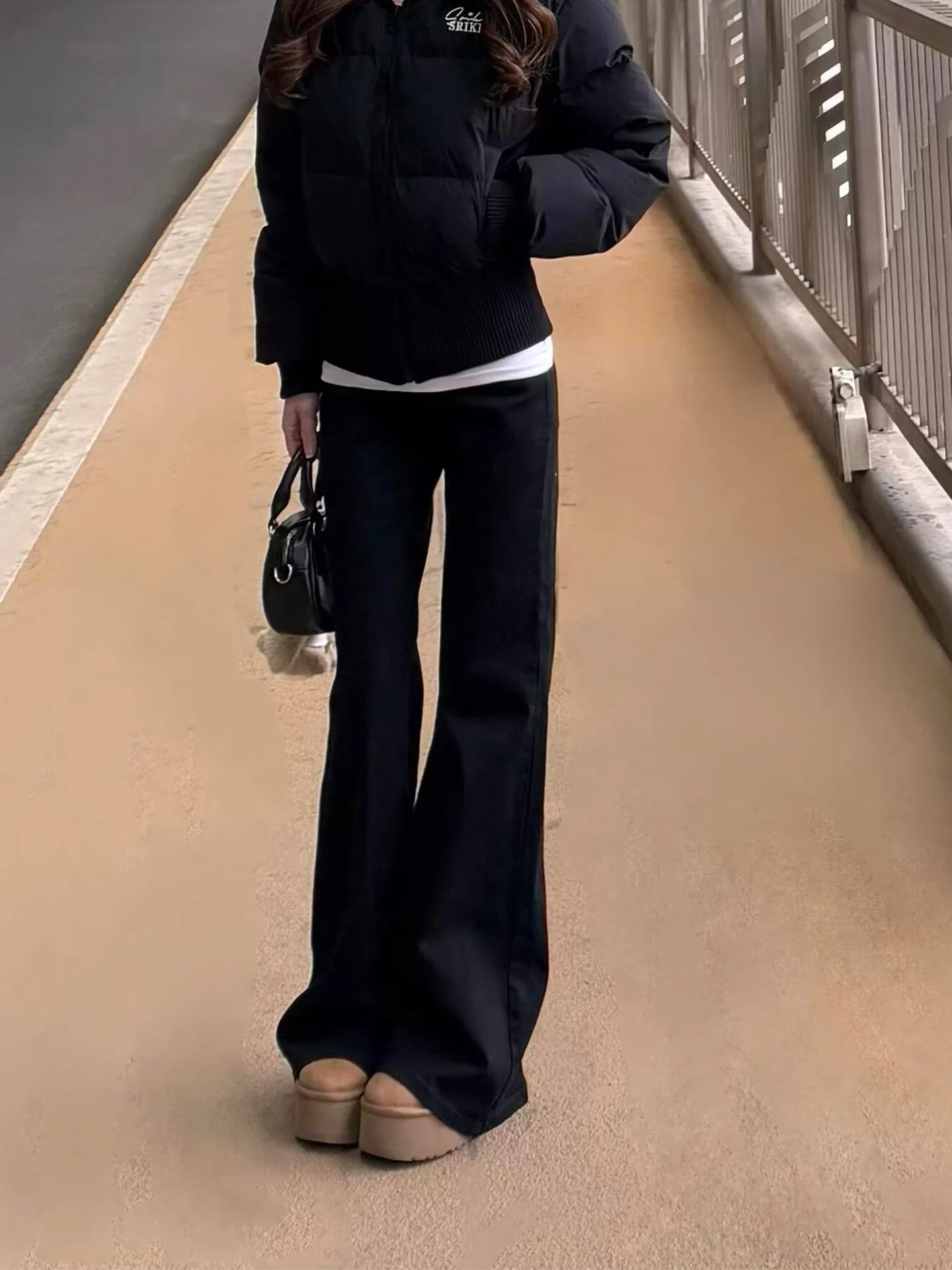 

Washed American High Street Lazy Style Women's Jeans Wide Leg Pants Spring Summer New Arrival Floor Length Trousers