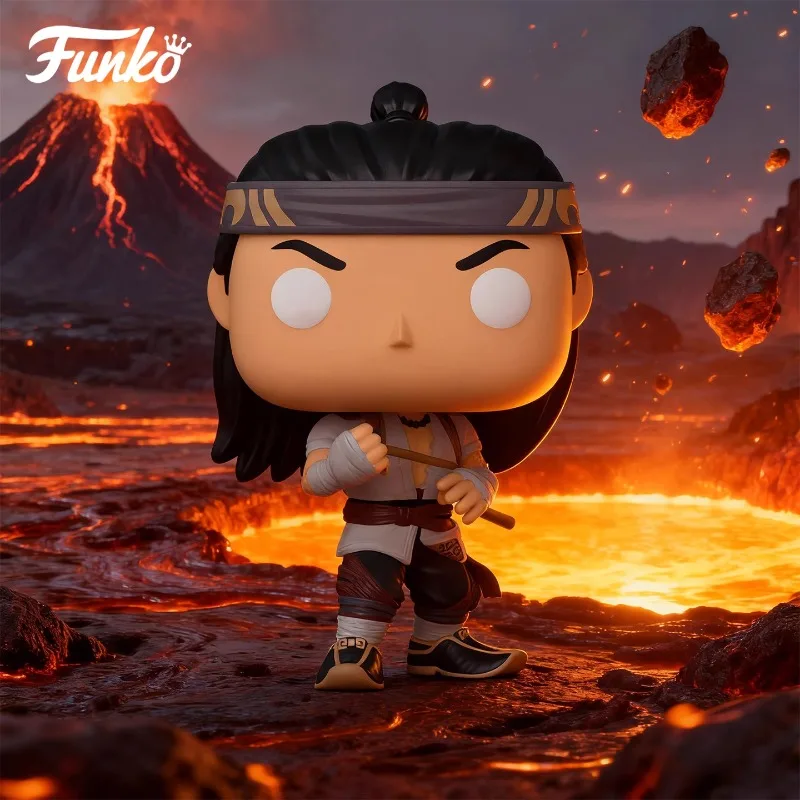 

Genuine Edition FUNKO POP《Mortal Kombat:Liu Kang & Sub-Zero》Anime Action Desktop Decoration Ornament ModelToys Collectible Model