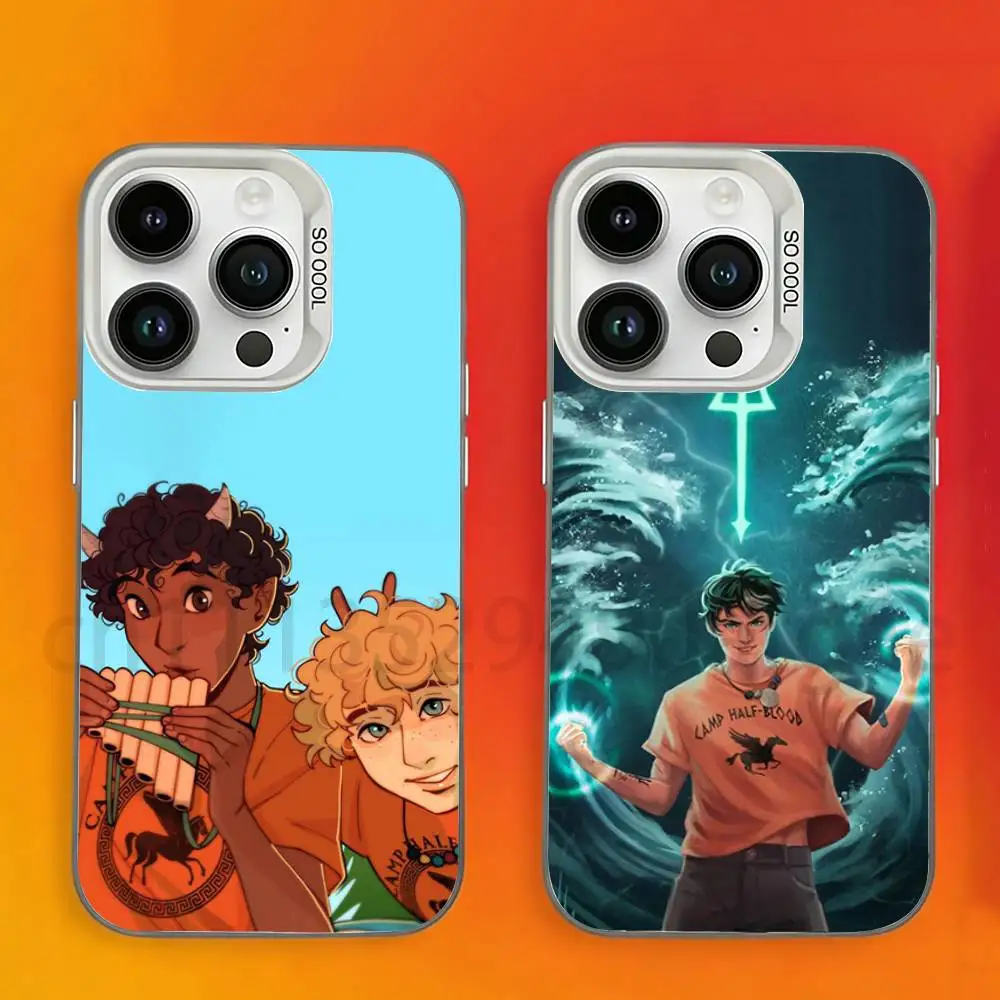 

P-Percy Jackson Phone Case For iPhone 17,16,15,14,13,12,11,Pro,Max,Plus,Mini, Anti Fall Matte Hard Bumper