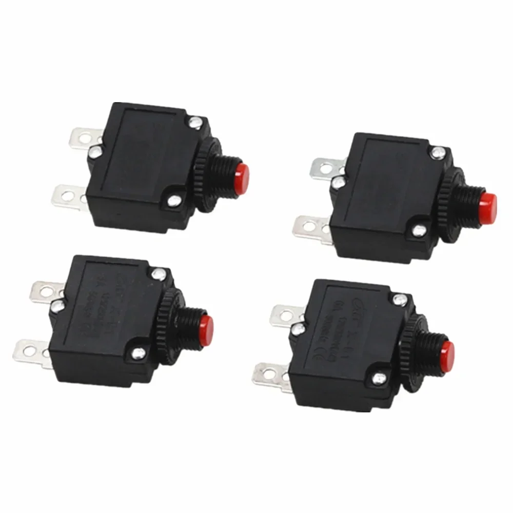 50Pcs/Box Circuit Breaker Overload Protector Switch Fuse 2A 3A 5A 6A 7A 8A 10A 15A 20A