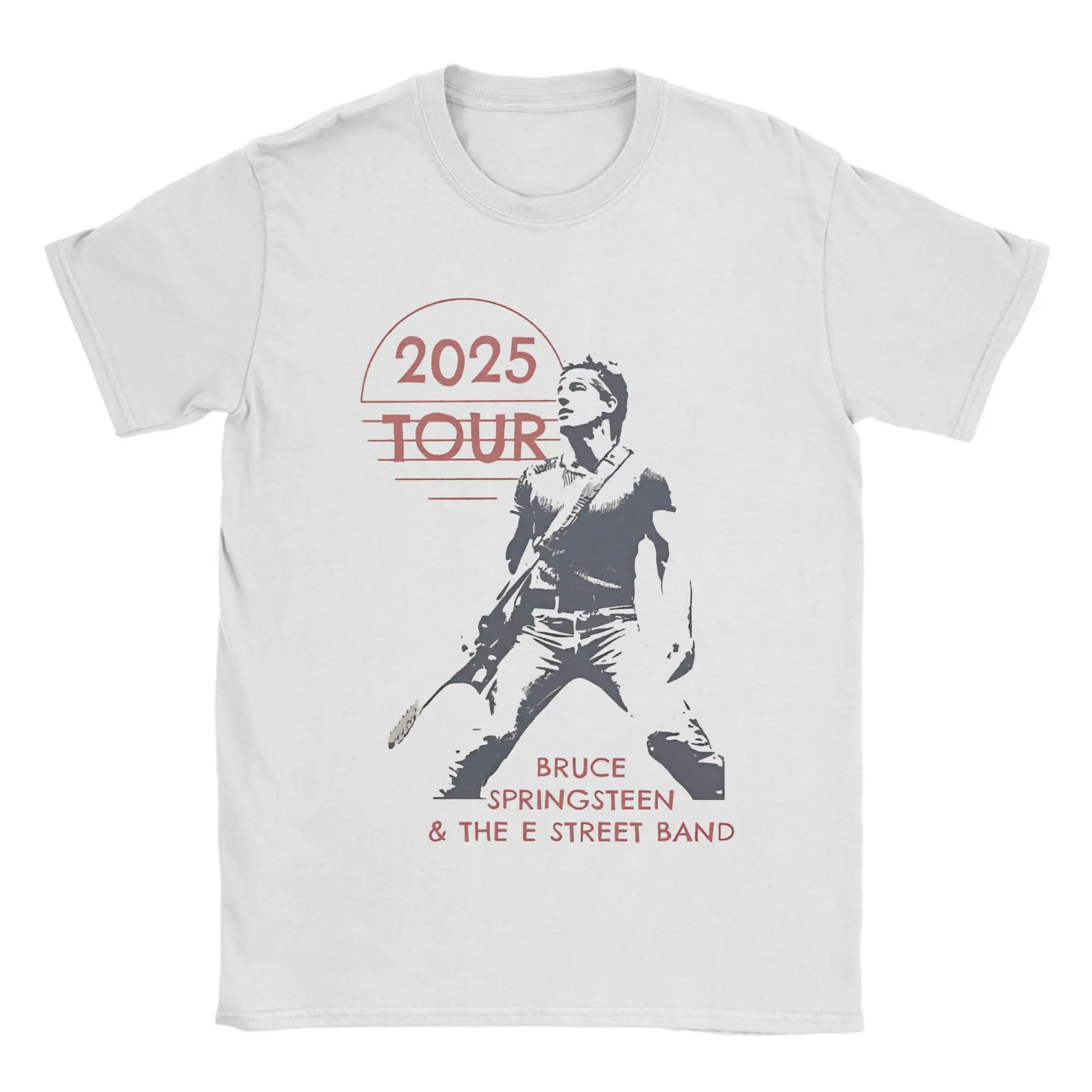 

Bruceed Springsteened Singer 2025 Tour модная футболка для мужчин и женщин хлопковая футболка одежда