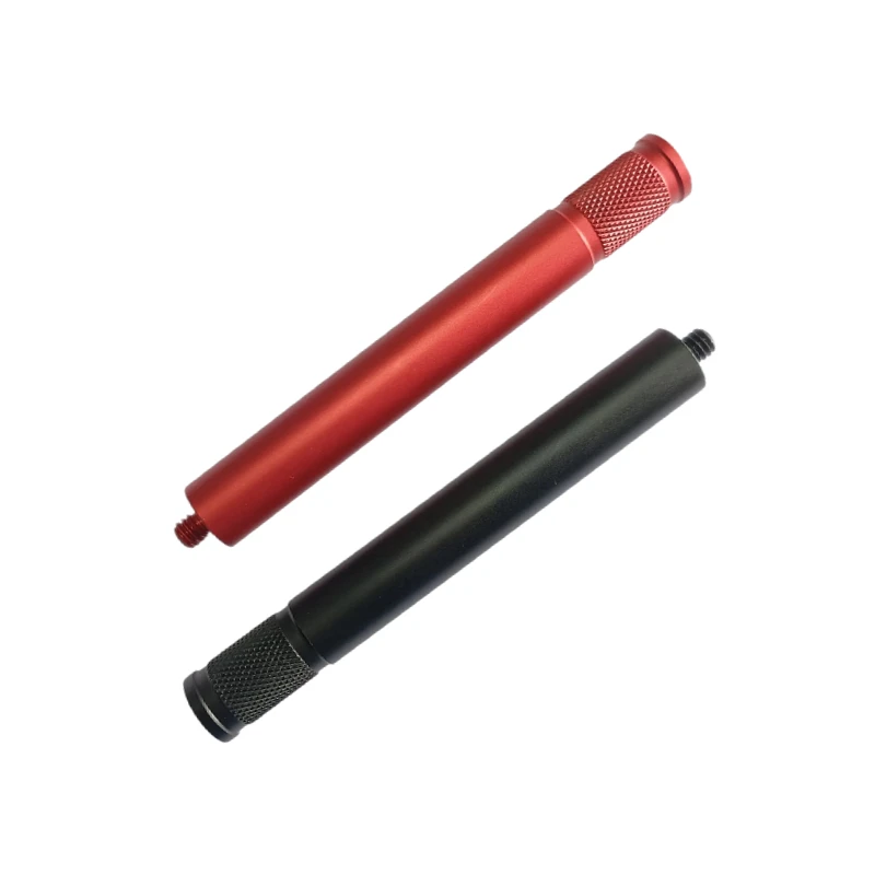 1 Uds. Varilla de extensión macho hembra de aleación de aluminio 1/4-20 soporte Universal de succión para teléfono de coche brazo de extensión de varilla de extensión desmontable