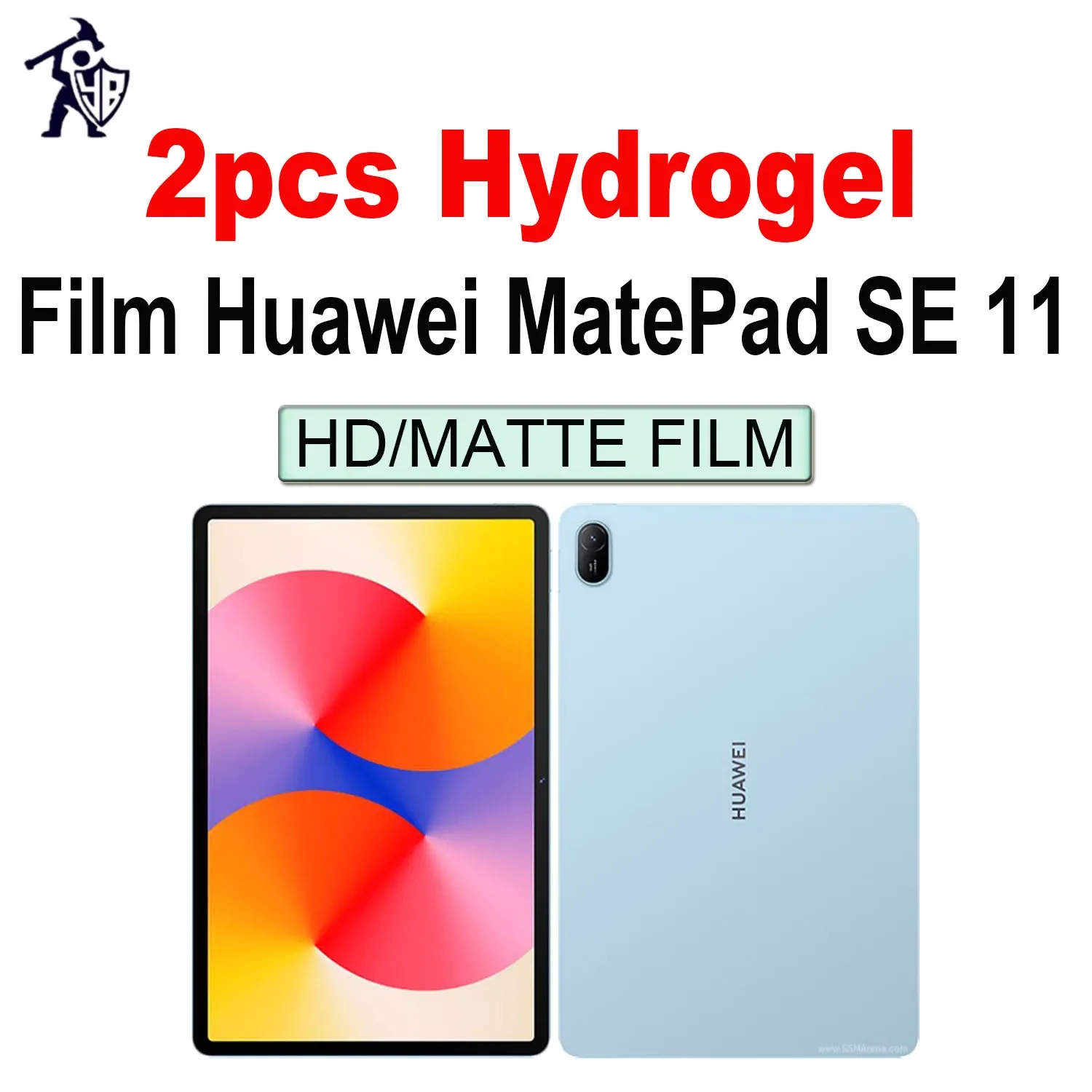 

2pcs HD Tablet Film For Huawei MatePad SE 11 Screen Protector 11.0 Clear Matte Hydrogel Film Full Cover Soft Not Glass