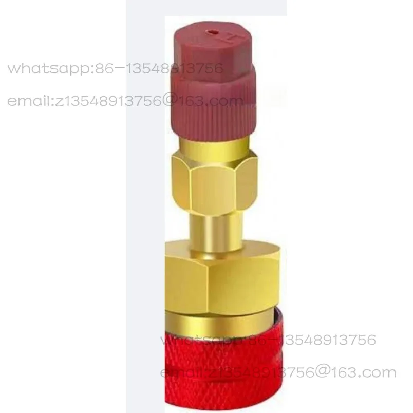 R1234yf quick connector All copper automotive fluoride high and low pressure connector inflatable nozzle accessories