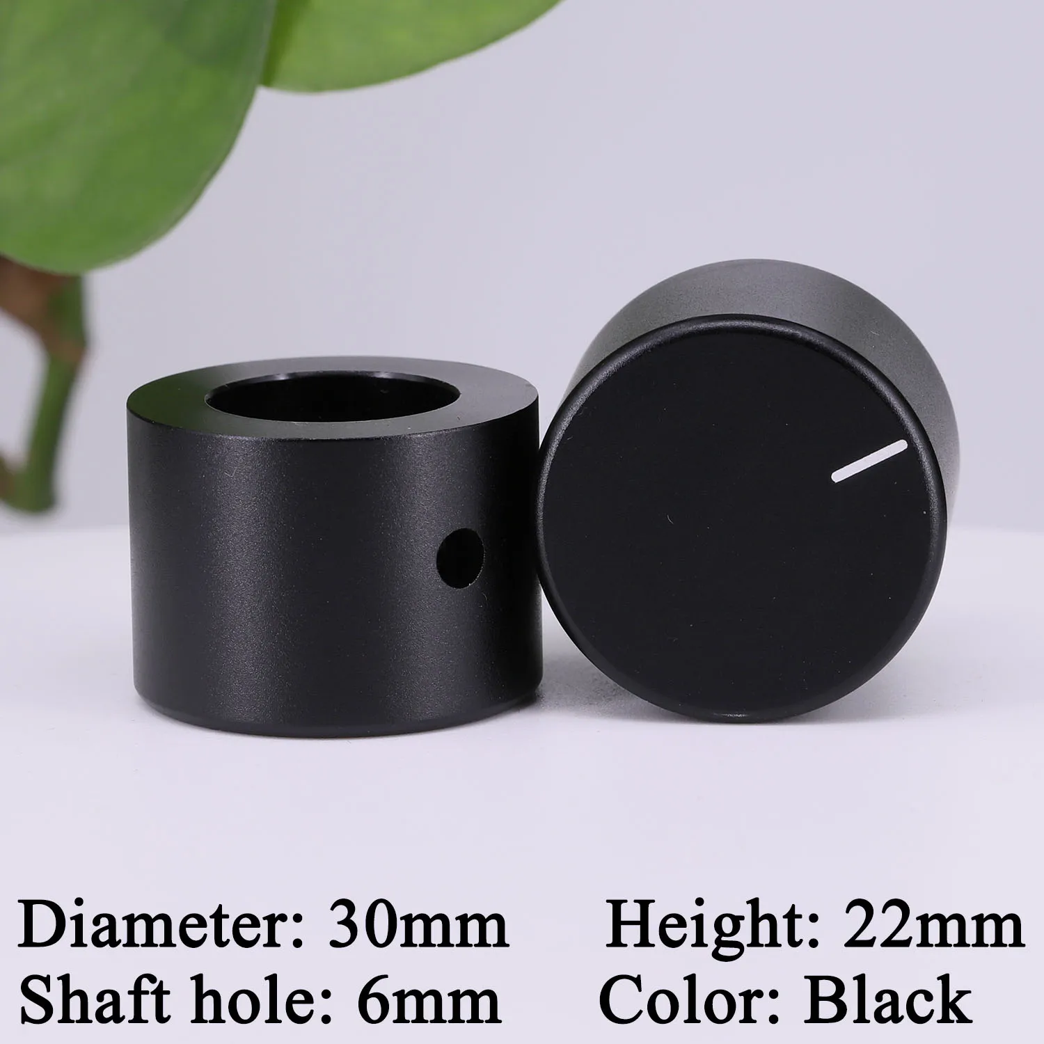 1PC 21mm 25mm 30mm High-quality Solid Aluminum Volume Potentiometer knob Button HIFI Car Audio AMP Speaker Volume Control  Knob