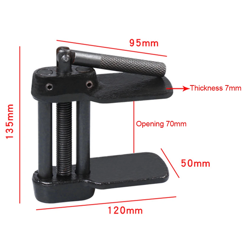 Brake Caliper Piston Compression Tool with Steel Build and Thickened Spreader Plate for Reliable Brake Pad for service