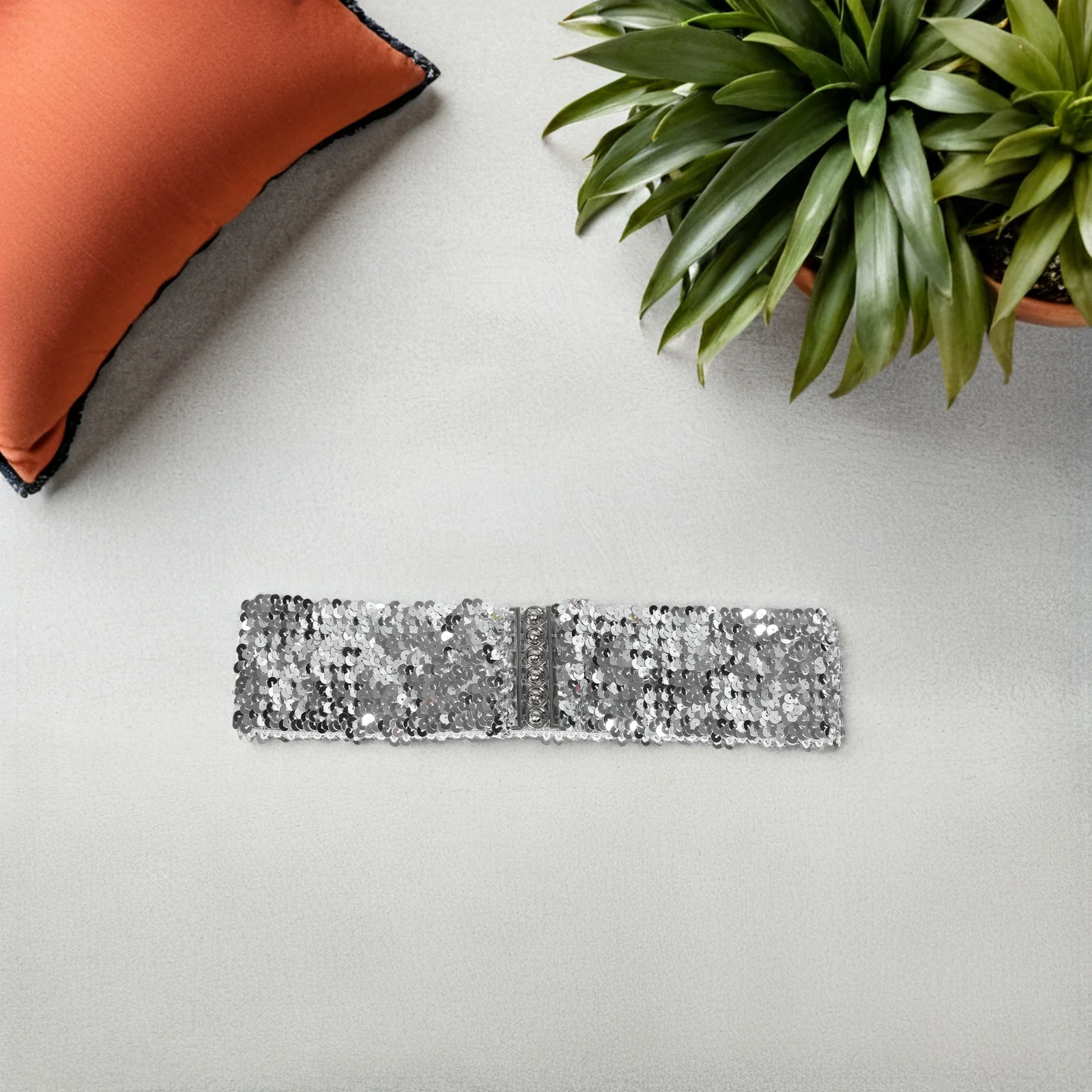 حقيبة خصر لامعة مكونة من قطعة واحدة للنساء، حقيبة كروس عصرية لامعة مقاومة للماء وخفيفة الوزن للسفر وحفلات المهرجانات الخارجية #4