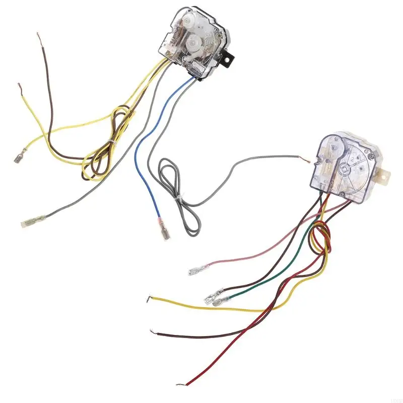 U0DE 6-Wire Washing Machine Timer 90 Degree Central Hole Distance 68mm Shaft