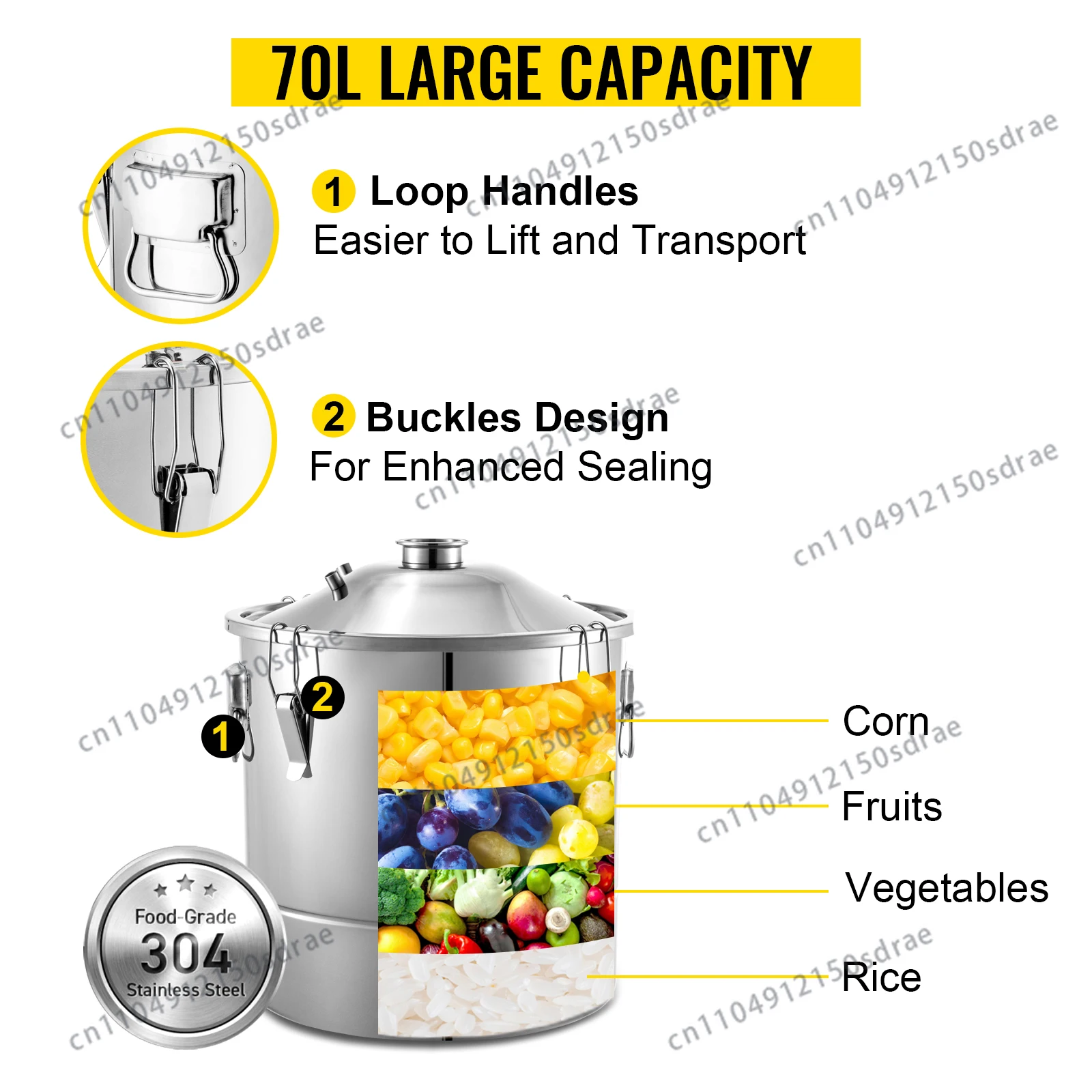 SucceBuy 20L-70L Alkol Damıtma - Wine Beer Distillation incelemesi ve fiyatı