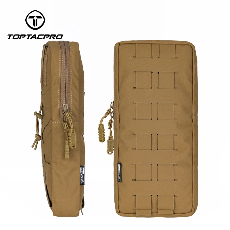 Imagem -04 - Toptacpro Tático Hidratação Bolsa com Bexiga Interna Bolsa de Água Corte a Laser Molle Hidratação Bolsa 8504