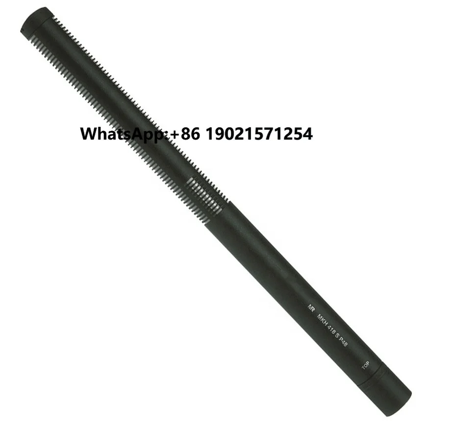 

MKH 418-S Portable Desktop Wired Metal Stereo Shotgun Condenser Microphone for Shock Mount Stereo Stage Recordings