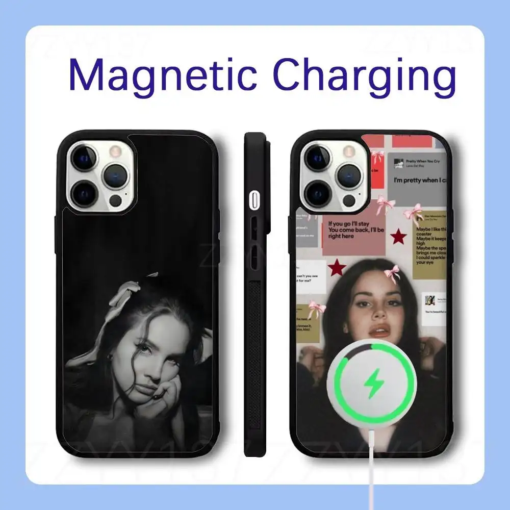 

Lana Del Rey Bluebird Phone Case For iPhone 17,16,15,14,13,12,11,Pro,Max,Plus,Air,Mini,SE Magsafe Magnetic Wireless Charging