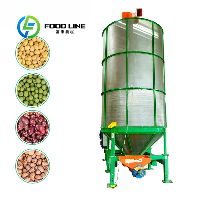 Portable Mobile Grain Dryer for Farm Use Corn Paddy Wheat Soya Bean Multi-functional Drying Equipment