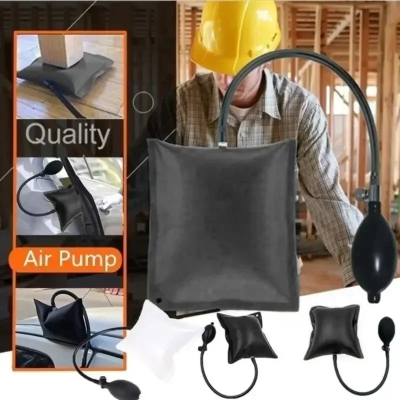 1 قطعة مضخة هواء قابلة للتعديل أوتوماتيكية ، أداة إصلاح تحديد المواقع السريعة سميكة باب السيارة إصلاح وسادة هوائية أداة فتح الطوارئ