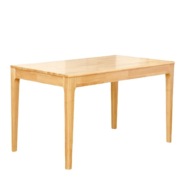 Meimusi alle Massivholz Halbinsel Esstisch und Stuhl Kombination moderne einfache kleine Wohnung Restaurant Haushalt