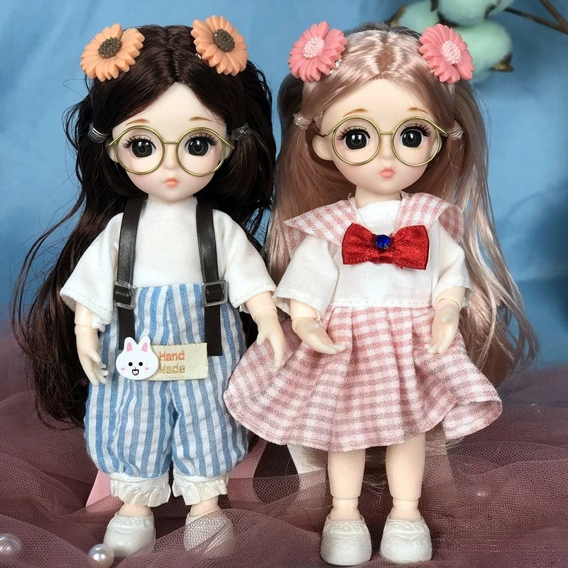 17cm Girl Doll Princess Costume Set Cute Children's Toy Girl Baby Birthday Gift view 6