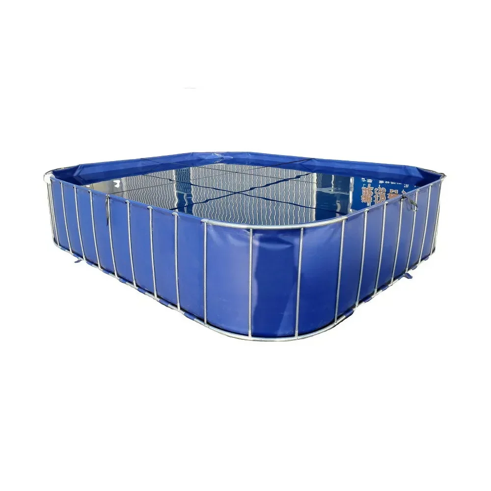 oxygen air pump large pvc plastic tarpaulin 1000 gallon aquaponics biofloc tank fish farming filter pump fish tank water