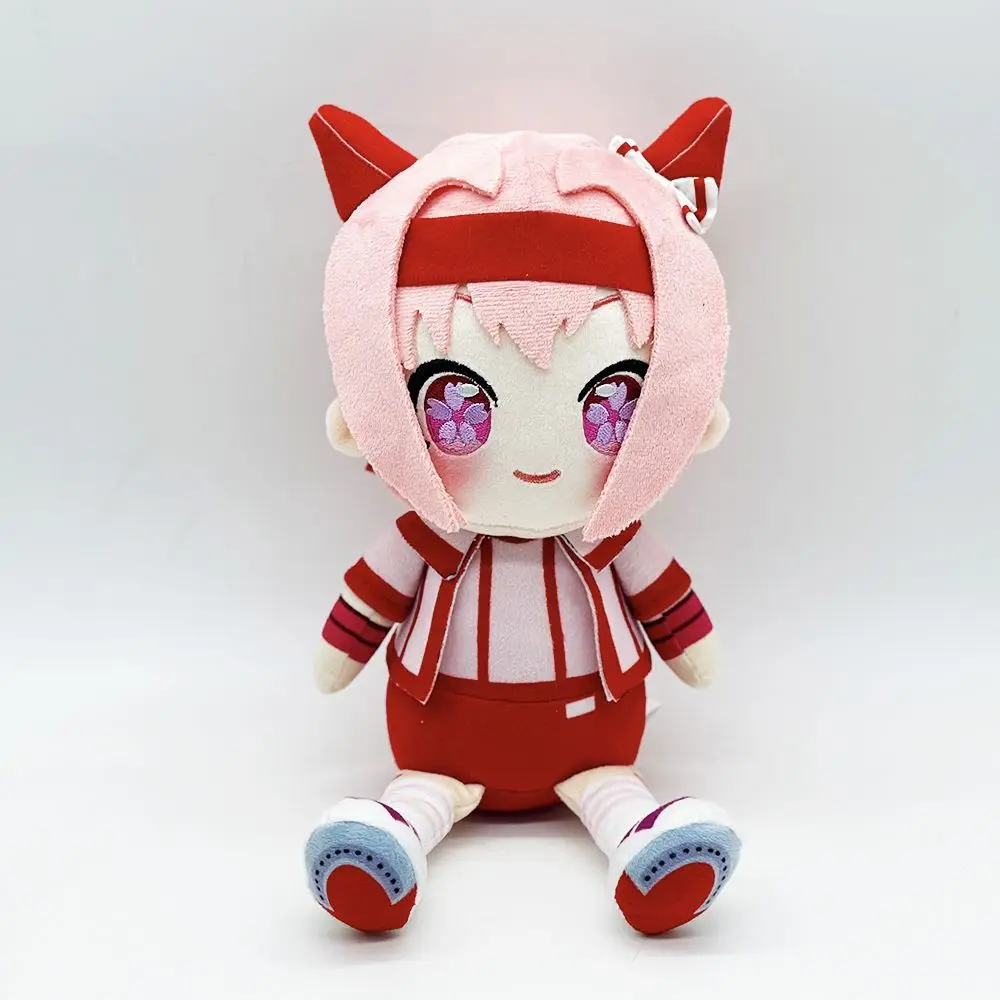 ตุ๊กตาอนิเมะ Uma Musume Pretty Derby ตุ๊กตาผ้าพลัฌ Agnes Tachyon Hat Tamamo Cross Belno ของเล่นตุ๊กตาผ้าพลัฌน่ารัก ของสะสมตัวละคร ของขวัญ