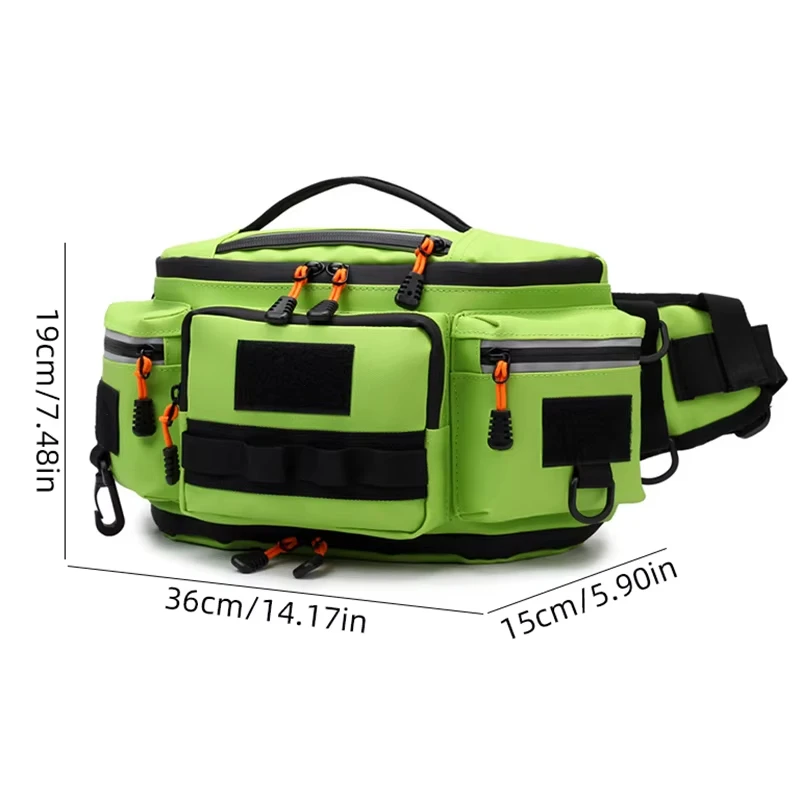 Outdoor Camping Cycling Climbing Waist Bag Single Shoulder Diagonal Cross Bag Hiking Tactical Molle Sports Hunting Chest Bag