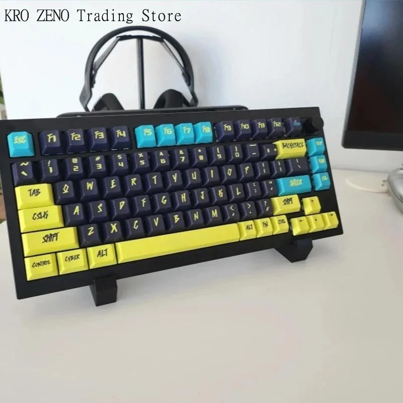 Mechanical Keyboard Organizer Rack Acrylic Double Layer Tray Display Stand for Desktop Home Office Gaming Room