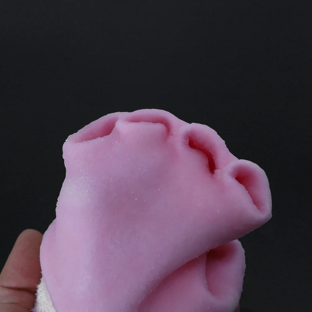 에센셜 오일과 비타민이 함유된 보습 장갑 젤 라이닝 면 장갑 4개