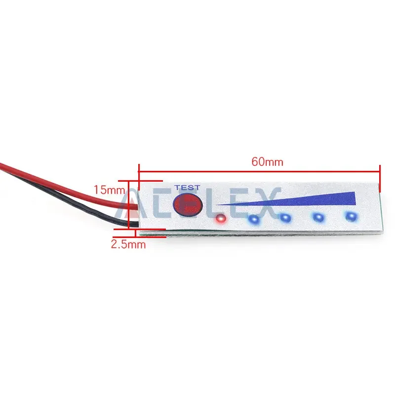 Lithium Battery Level 1S 2S 8V 3S 12V 4S 16V 5S 21V 6S 25V Indicator Tester LCD Display 18650 Lipo Li-ion Battery Meter Module