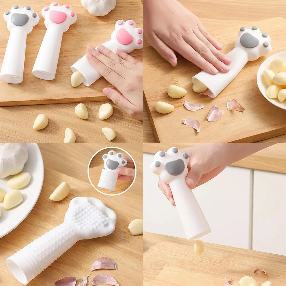

силиконовый кошачий коготь, арахисовый чеснок, инструмент для быстрого пилинга, противоскользящий трение, эффективный пилинг, прочный кухонный инструмент для чеснока