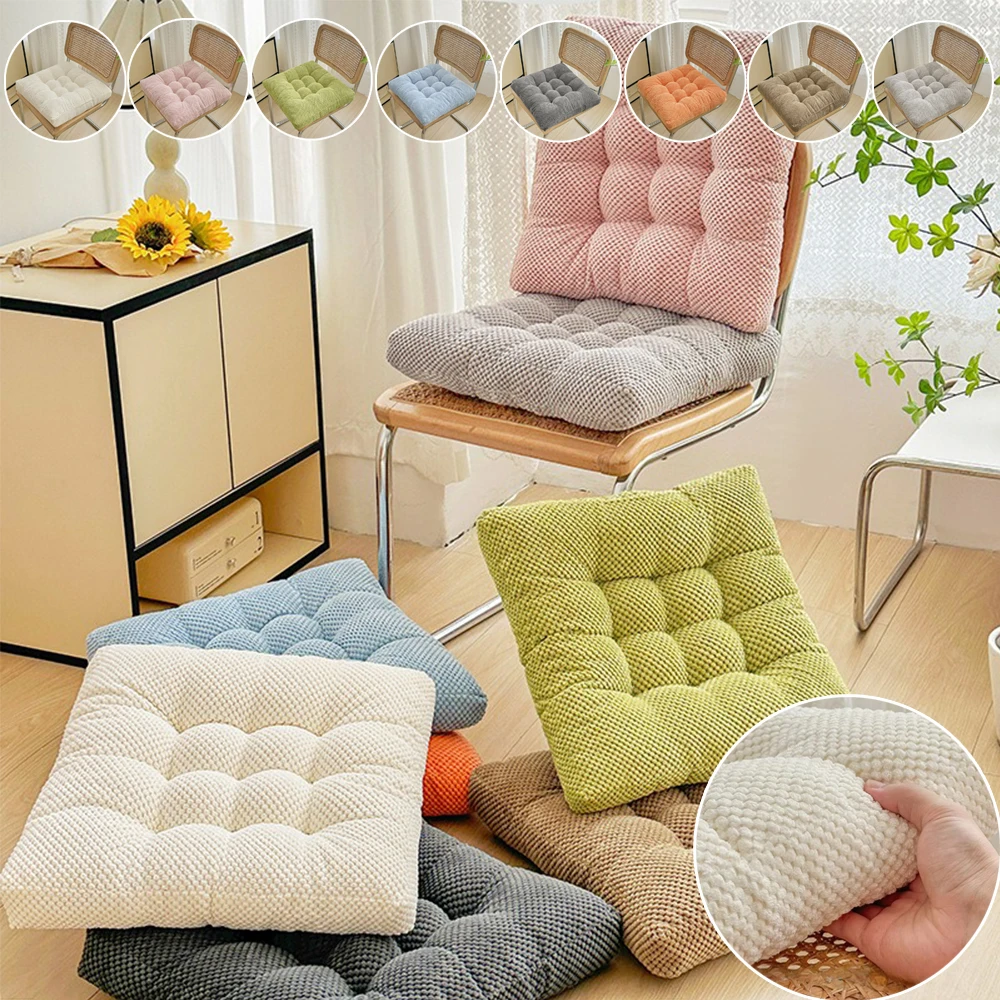 

Winter Warm Plush Seat Cushion High Elastic Thickened Pad with Filler Office Dormitory Tatami 의자방석 Coussin De Chaise Sitzkissen