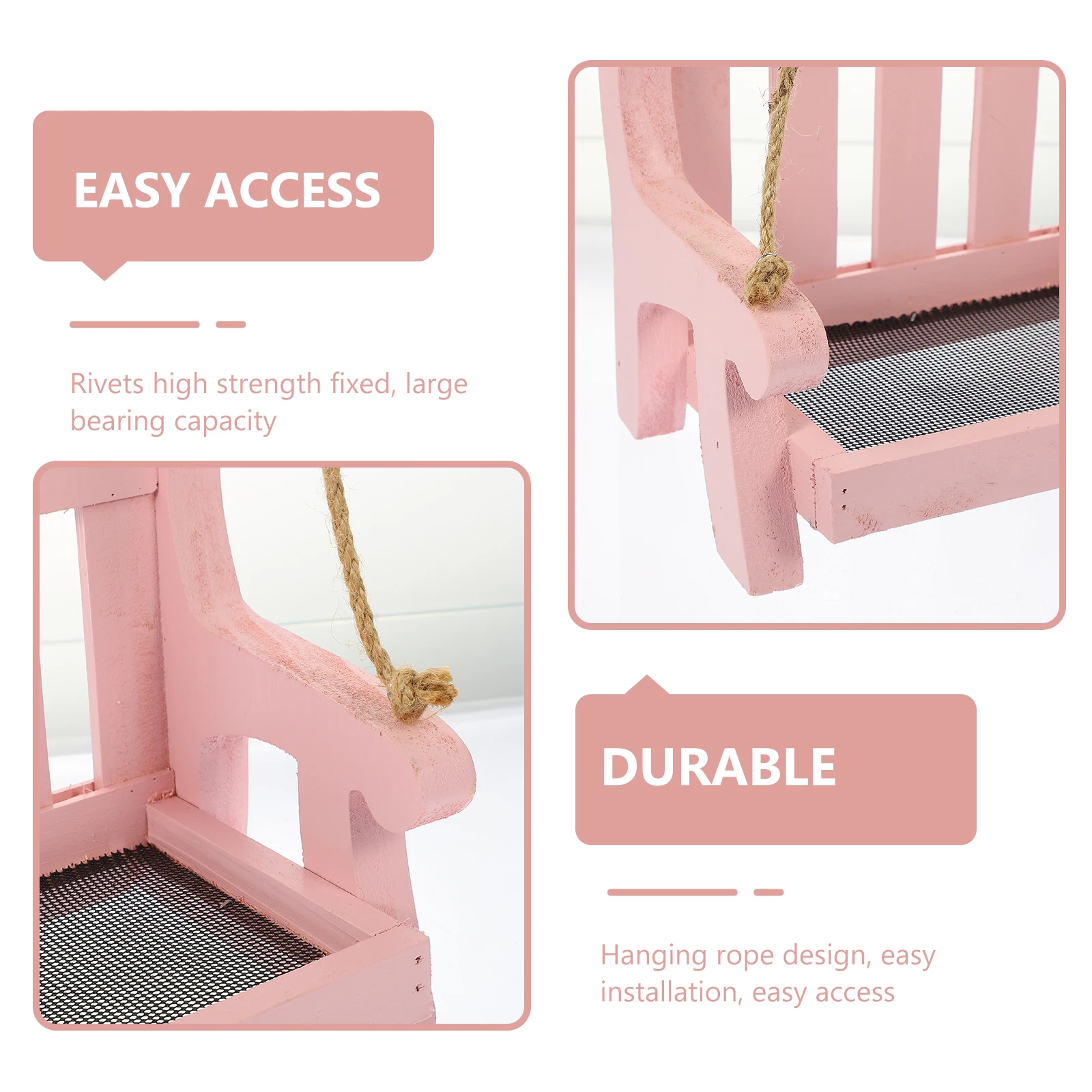 

Automatic Hanging Outdoor Wild Garden Pet Food Container Durable Premium Material Easy Clean Decorative Balcony Yard Lawn