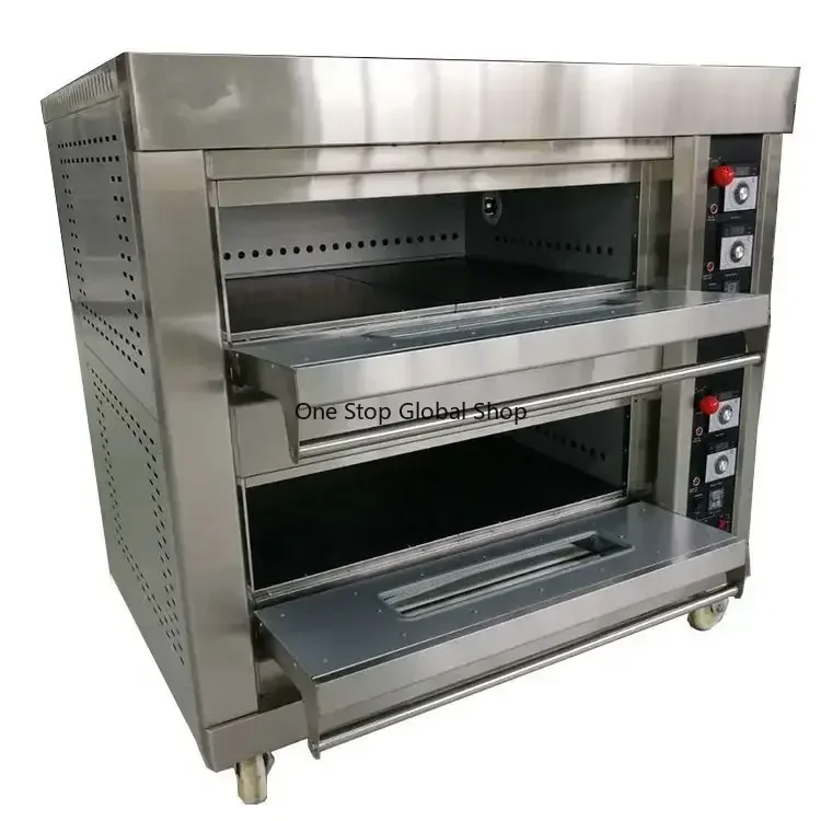 

Hot Sale Sinochef 1 Deck 2 Tray Oven Pizza Oven