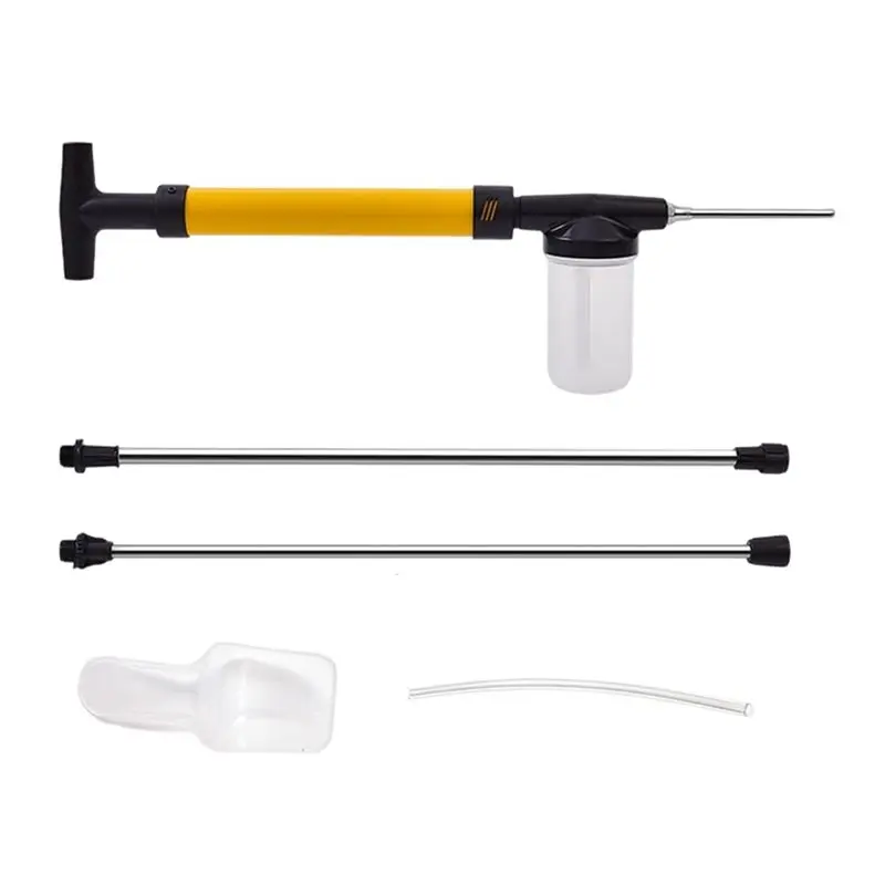 

ALIM-Extension Pole Included Diatomaceous Earth Powder Duster Kit For Indoor And Outdoor Cleaning