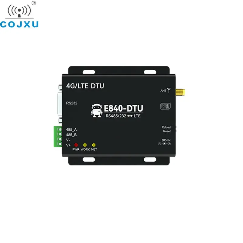 4G LTE RS232 RS485 Module Modbus RTU TCP LTE-FDD WCDMA GSM Wireless Transparent Transceiver Modem ebyte E840-DTU(4G-02)E