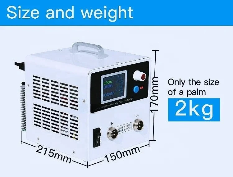 YPSDZ-0550 tester High-current Lithium Battery Capacity Tester 5V 50A Charge 50A Discharge lifepo4 cell battery tester