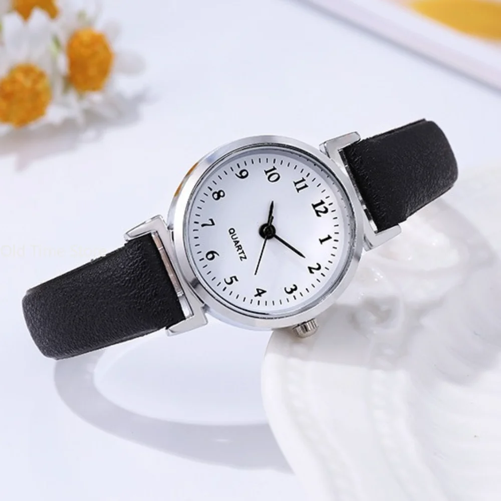 

Hight Quality Brand Quartz Watch Ladies Fashion Small Dial Casual Watch Leather Strap Wristwatch for Women Relojes Para Mujer